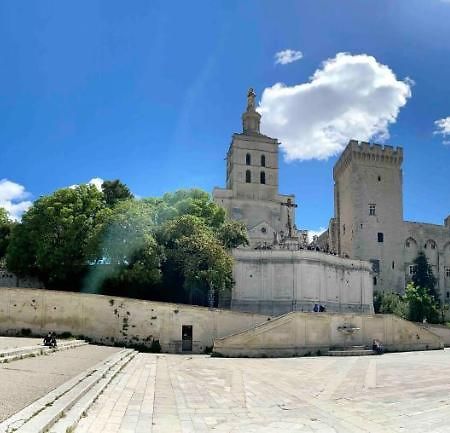 Appartement Aux Pieds Du Palais Des Papes. 亞維農 外观 照片